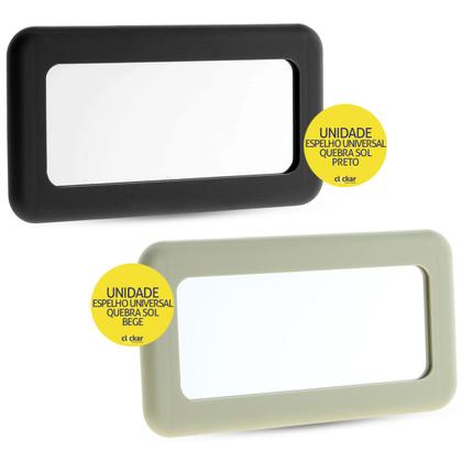 Imagem de Espelho Quebra-sol Para-Sol Universal para qualquer veículo Adaptável