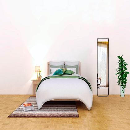 Imagem de Espelho Retangular Decorativo de Chão Curve 150x43cm In House Decor