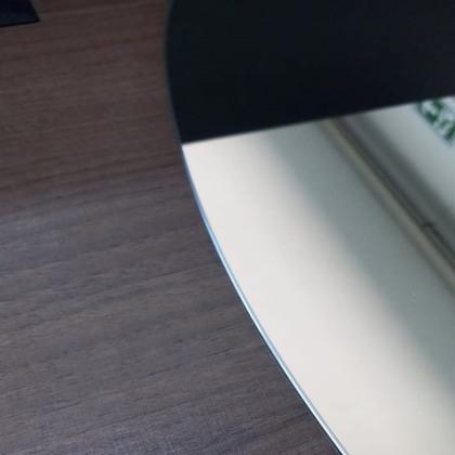 Imagem de Espelho Retangular Grande 90 X 50 Moderno Lapidado Com Suporte