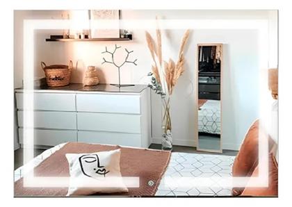 Imagem de Espelho Retangular Horizontal Touch Led 3 Cores - Reduna