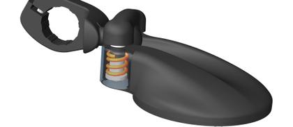 Imagem de Espelho retrovisor 360 graus para bicicleta nathor