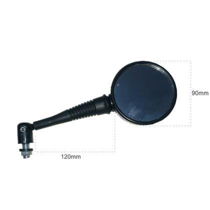 Imagem de Espelho Retrovisor Articulado Preto Estilo Sport - Para Linha Yamaha