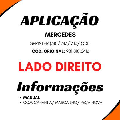 Imagem de Espelho Retrovisor Dir. Manual Sprinter 310/ 312/ 313/ Cdi