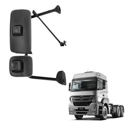 Imagem de Espelho Retrovisor e Auxiliar Compatível com MB Axor LD