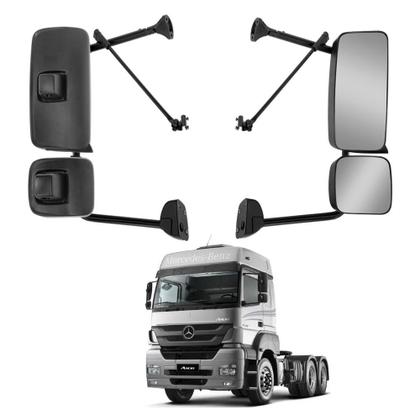 Imagem de Espelho Retrovisor e Auxiliar Compatível com MB Axor LD