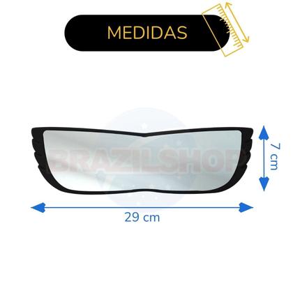 Espelho Retrovisor Grande Interno Carro Universal Ultrawide - Acessórios e Peças Automotivos Imagem de Espelho Retrovisor Grande Interno Carro Universal Ultrawide