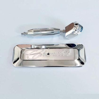 Imagem de Espelho Retrovisor Interno Billet C10 F100 Hot Rods Pick Up