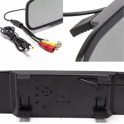 Imagem de Espelho Retrovisor Interno Monitor Digital TFT LCD 4.3
