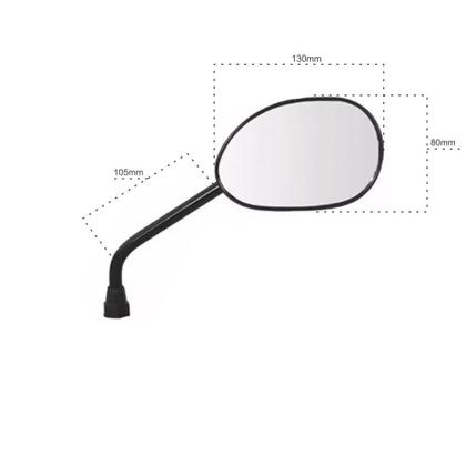 Imagem de Espelho Retrovisor Modelo Original - Honda Biz 125 2018 em diante  Universal M10