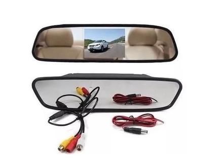 Imagem de Espelho Retrovisor Monitor Tela Lcd 4.3 (kp-s107)