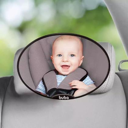 Imagem de Espelho Retrovisor Oval Para Banco Traseiro Buba 13242
