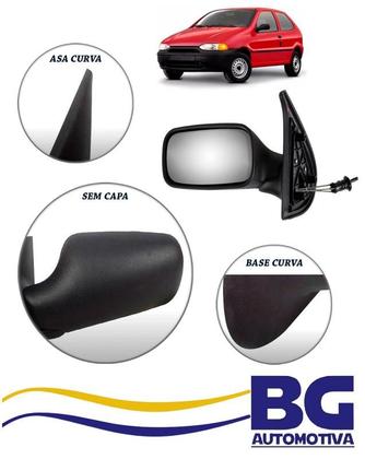 Imagem de Espelho retrovisor palio 2p. siena strada c. remoto l. esq