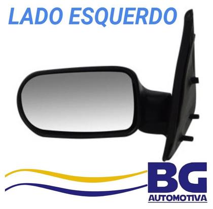 Imagem de Espelho retrovisor palio fire 01-03 2 p fixo lado esquerdo