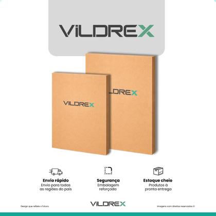 Imagem de Espelho Vildrex Ravenna 70x50cm Design Moderno Para Banheiro Lavabo Quarto Lapidado Luxo