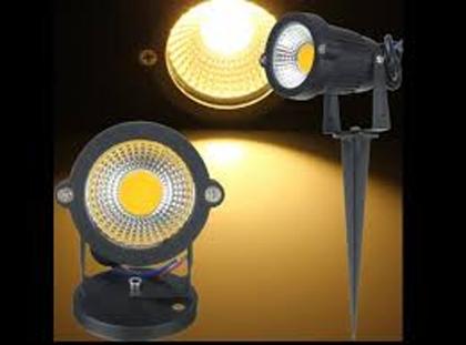 Imagem de Espeto De Jardim Refletor De Led 3W Branco Quente