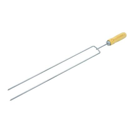 Imagem de Espeto Duplo Profissional Marivent Para Churrasqueira Churrasco