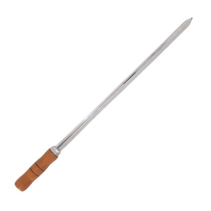 Imagem de Espeto Espada 50cm De Inox Com Cabo Madeira - Churrasco4 Esp