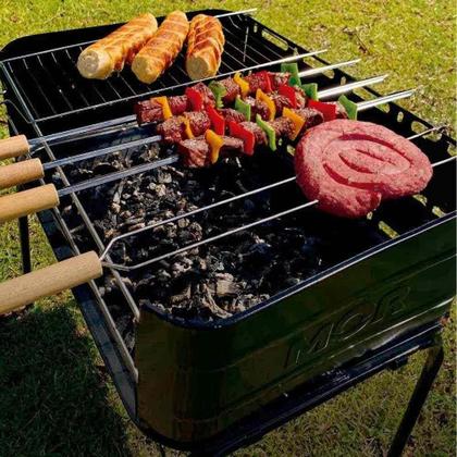 Imagem de Espeto Simples para Churrasco 85 CM 003204 MOR