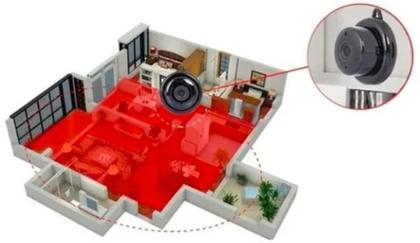 Imagem de Espiã Noturna Segurança Camera Inteligente Pequena Micro