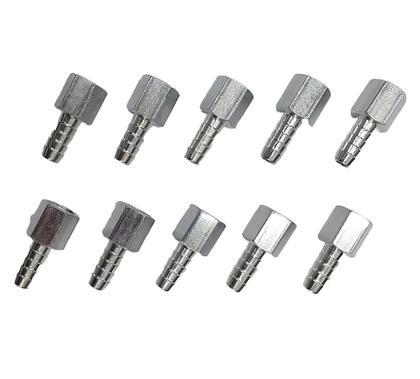 Imagem de Espigão Adaptador Fixo Fêmea 1/4 X 5/16 Kit 10 Unidades