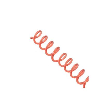 Imagem de Espiral Encadernação Vermelho Transparente 50mm 450F 12Un