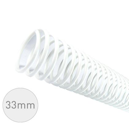 Imagem de Espiral para Encadernação Branco 33mm 250 Folhas 25 und
