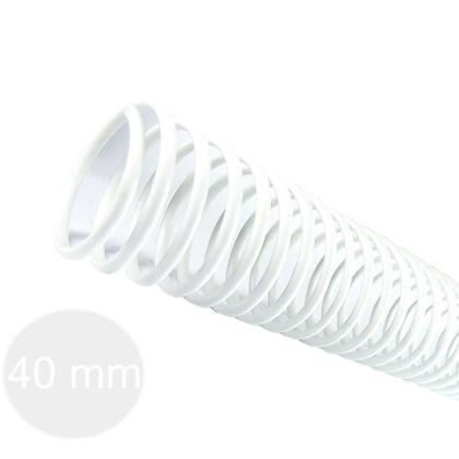 Imagem de Espiral Para Encadernação Branco 40Mm 350 Folhas 20 Und