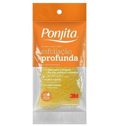Imagem de Esponja de Banho Esfoliação Profunda Ponjita