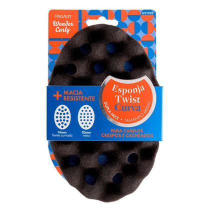 Imagem de Esponja de Cabelo ProArt Twist Curva Dupla Face