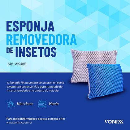 Imagem de Esponja de Microfibra Para Lavagem e Remoção de Insetos Uso Automotivo Vonixx