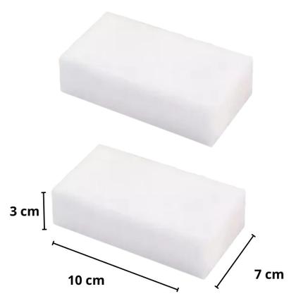 Imagem de Esponja Mágica Melamina Max Clean Tira Manchas e Riscos Clink Multiuso