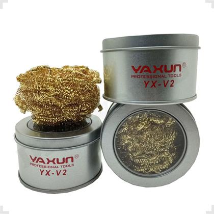 Imagem de Esponja Metálica Para Limpar Ponta De Ferro Solda Yaxun YX-V2