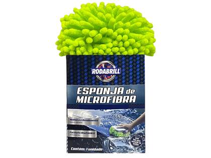 Imagem de Esponja Microfibra Para Lavagem Automotiva RODABRILL 545