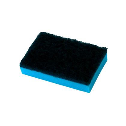Imagem de Esponja Não Risca Scotch Brite Com 3 Unidades Azul Bucha Lava Louça Multiuso
