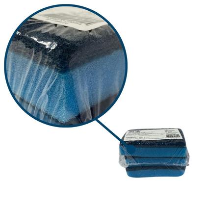Imagem de Esponja Não Risca Scotch Brite Com 3 Unidades Azul Bucha Lava Louça Multiuso