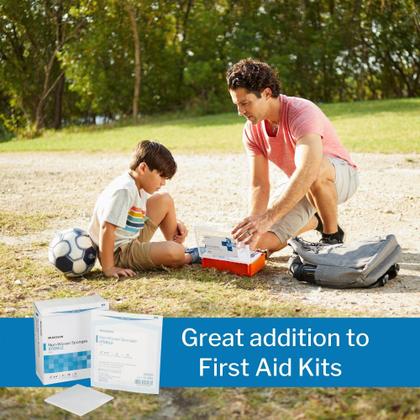 Imagem de Esponjas não tecidas estéreis McKesson 10x10 cm 100 unidades