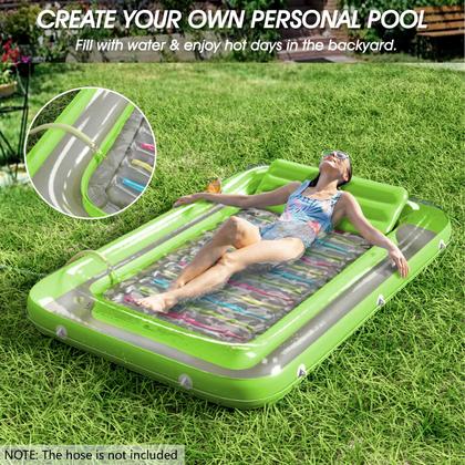Imagem de Espreguiçadeira de bronzeamento inflável Float Jasonwell 4 em 1
