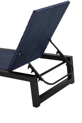 Imagem de Espreguiçadeira de Piscina Amamélis Fibra e Alumínio Encosto Regulável