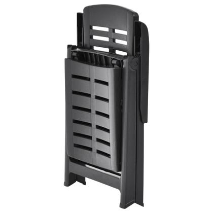 Imagem de Espreguiçadeira VidaXL Outdoor Dobrável Ajustável Antracite