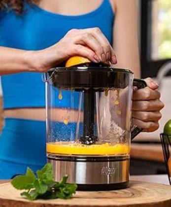 Imagem de Espremedor de Frutas 1.2L Wap 1200W Desmontavel Inox Preto 127V