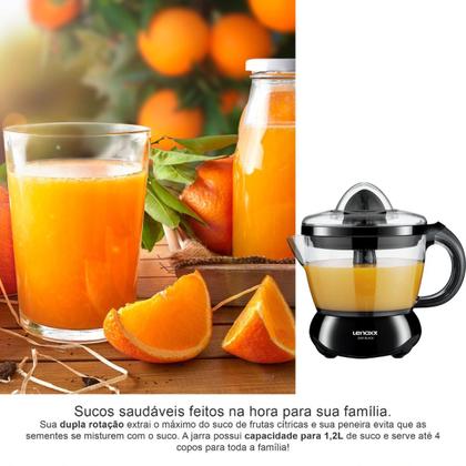 Imagem de Espremedor De Frutas Elétrico Suco Natural Laranja Limão