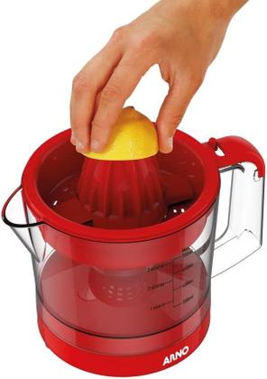 Imagem de Espremedor de frutas Suco Arno Express 0,75L Vermelho 127V