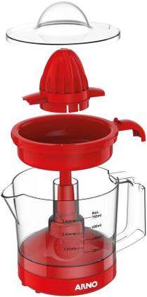 Imagem de Espremedor de frutas Suco Arno Express 0,75L Vermelho 127V