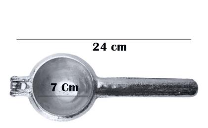 Imagem de Espremedor de Laranja Grande Manual Limão Siciliano Alumínio