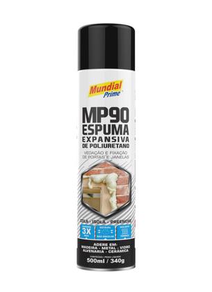 Imagem de Espuma de poliuretano 500ml 340g mundial prime