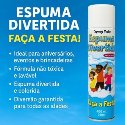 Imagem de Espuma Divertida Spray 6 Unidades Para Aniversario