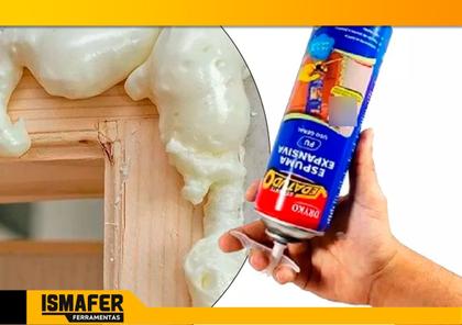Imagem de Espuma Expansiva 750ml Poliuretano Fácil Uso Geral