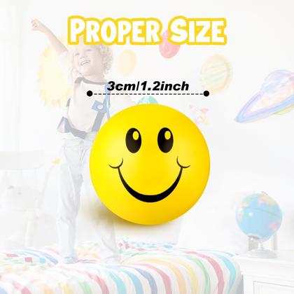 Imagem de Espuma facial Stress Balls Skylety Mini Smile 3 cm e 100 peças