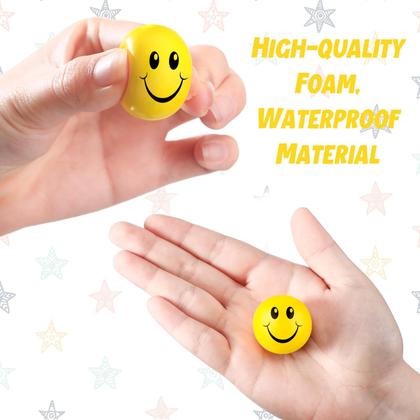 Imagem de Espuma facial Stress Balls Skylety Mini Smile 3 cm e 100 peças