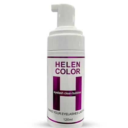 Imagem de Espuma  Helen Color Limpeza  Alongamento De Cílios Fio A Fio